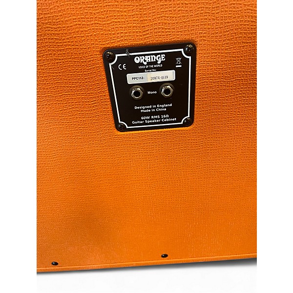 Used Orange Amplifiers PPC112C 1x12 Guitar Cabinet