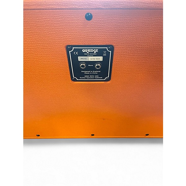 Used Orange Amplifiers PPC112C 1x12 Guitar Cabinet