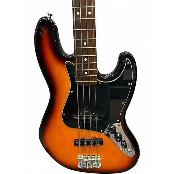 Used Fender Standard Jazz Bass 2 Color Sunburst Electric Bass Guitar