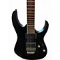 Used Ibanez RG5EX1 Black Solid Body Electric Guitar