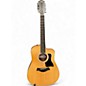 Used Taylor 150CE NATURAL 12 String Acoustic Electric Guitar thumbnail