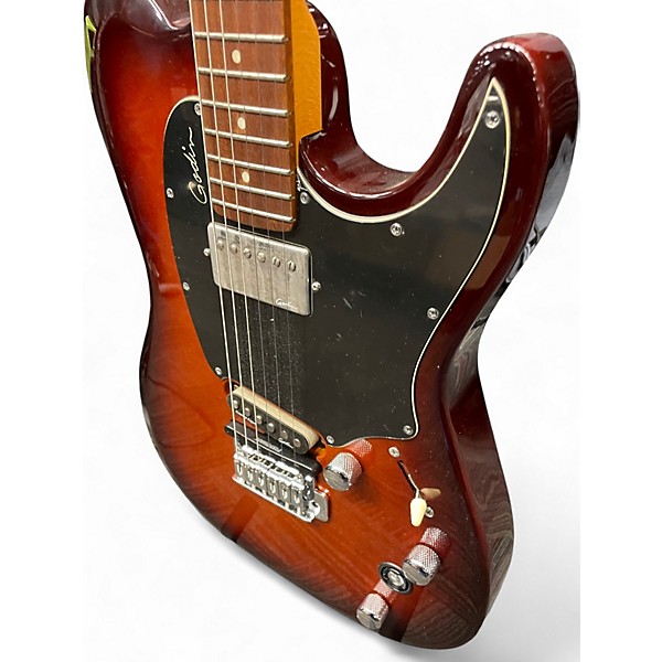 Used Godin Session Custom Tobacco Burst Solid Body Electric Guitar