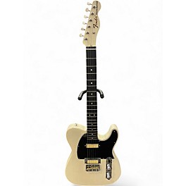 Used Fender Gold Foil Telecaster White Blonde Solid Body Electric Guitar