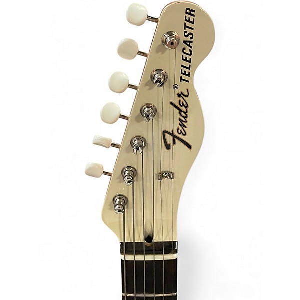 Used Fender Gold Foil Telecaster White Blonde Solid Body Electric Guitar