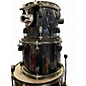 Used Pearl 4 Piece Soundcheck Black Drum Kit