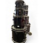 Used Pearl 4 Piece Soundcheck Black Drum Kit