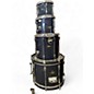 Used Pearl 4 Piece Export Blue Drum Kit