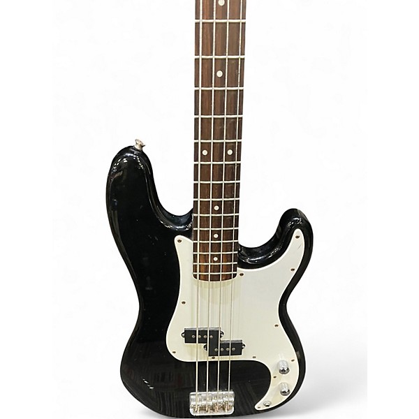 Used Squier Affinity Precision Bass Black Electric Bass Guitar