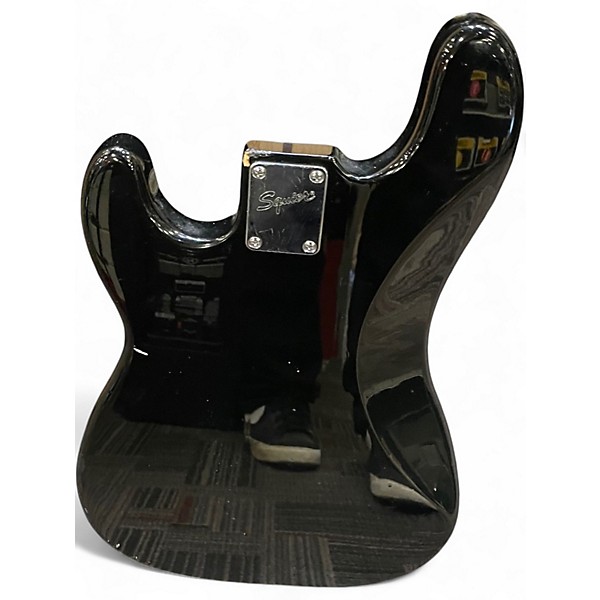 Used Squier Affinity Precision Bass Black Electric Bass Guitar