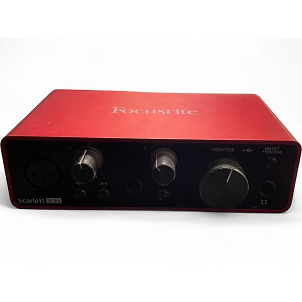 Used Focusrite Scarlett Solo Gen 3 Audio Interface