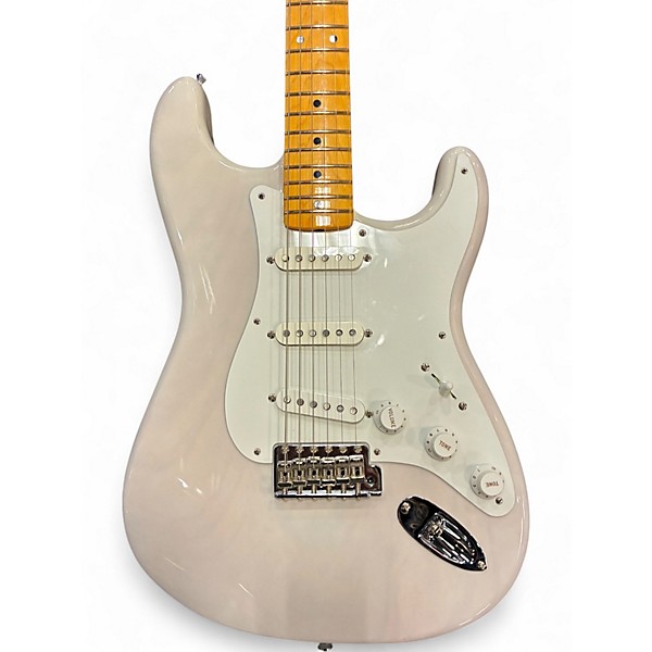 Used Fender American Original 50s Stratocaster Classic White Solid Body Electric Guitar