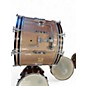 Used 1960s Ludwig 4 Piece Downbeat Rose Sparkle Drum Kit
