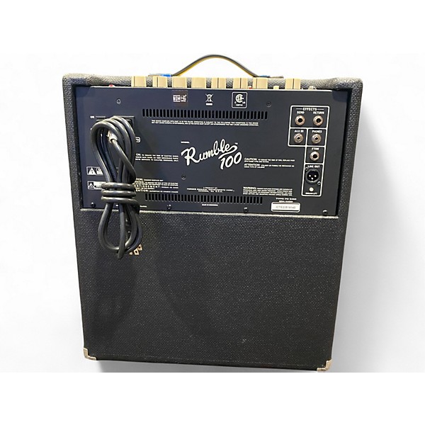 Used Fender Rumble 100 1x15 100W Bass Combo Amp