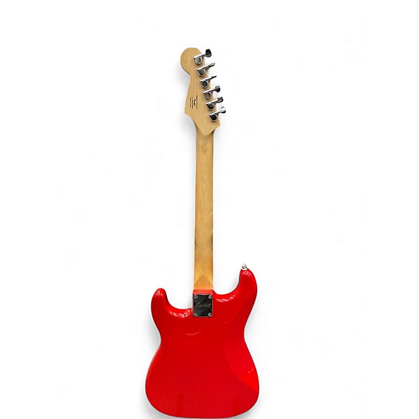 Used Squier Sonic Stratocaster Red Solid Body Electric Guitar