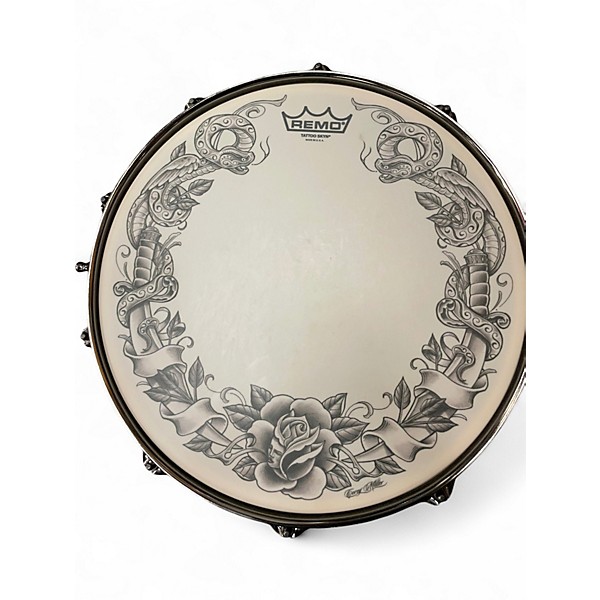 Used L&r 14in CUSTOM SNARE GOLD Drum