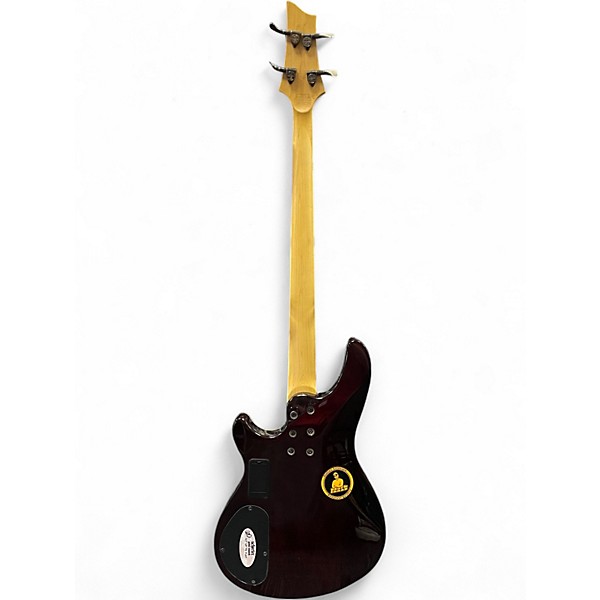 Used Schecter Guitar Research Omen Extreme 4 String Amber Electric Bass Guitar