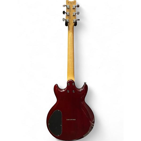 Used Ibanez AX120 Crimson Red Trans Solid Body Electric Guitar