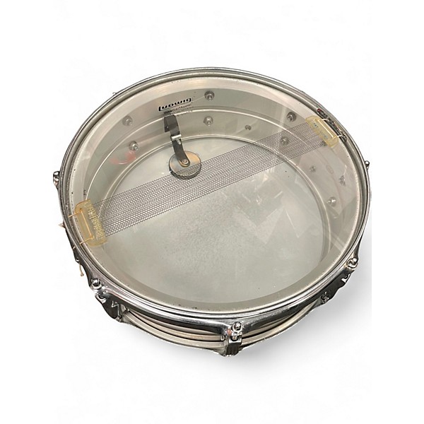 Used Ludwig 5X14 Acrolite Snare BRUSHED ALUMINUM Drum