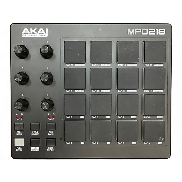 Used Akai Professional MPD218 MIDI Controller