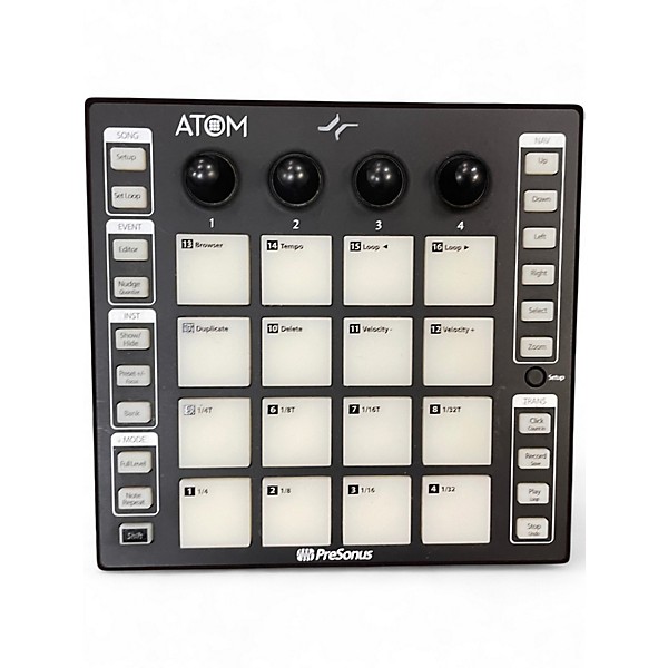 Used PreSonus ATOM MIDI Controller