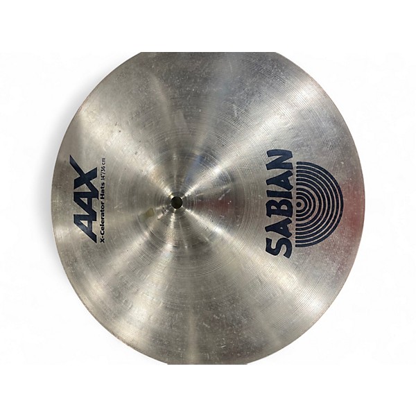 Used SABIAN 14in AAX X Celerator Hi Hat Pair Cymbal