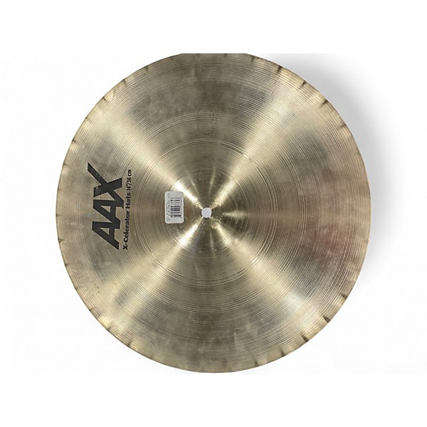 Used SABIAN 14in AAX X Celerator Hi Hat Pair Cymbal