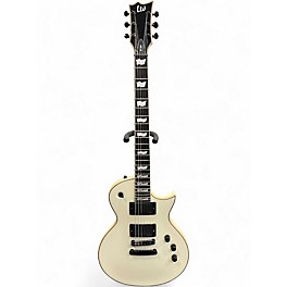 Used ESP LTD EC401 White Solid Body Electric Guitar