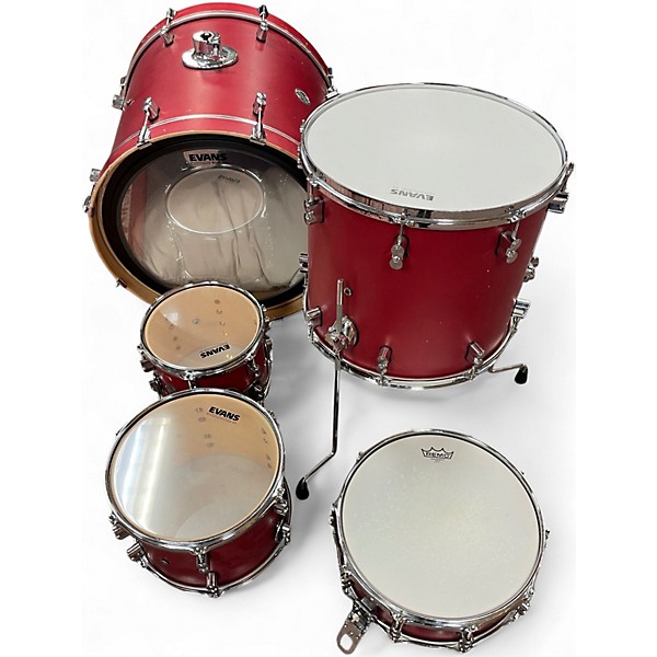 Used PDP by DW 5 Piece Concept Series Red Drum Kit