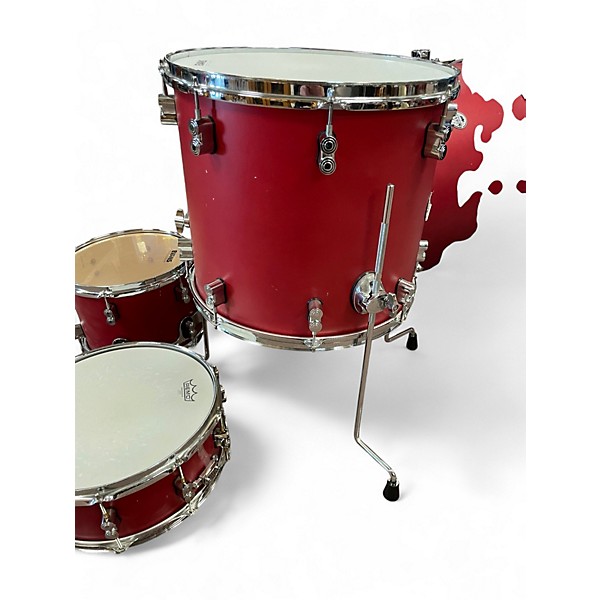 Used PDP by DW 5 Piece Concept Series Red Drum Kit