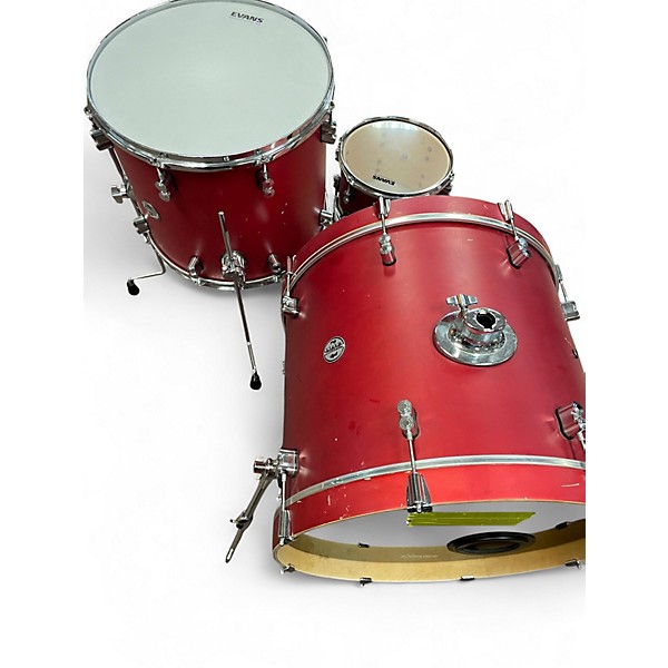 Used PDP by DW 5 Piece Concept Series Red Drum Kit
