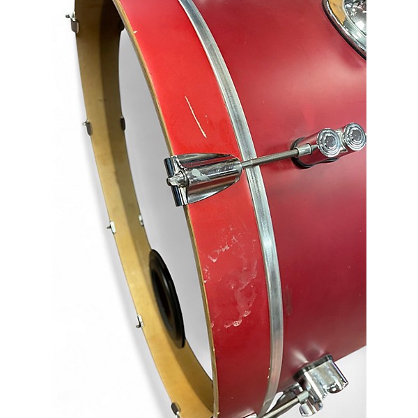 Used PDP by DW 5 Piece Concept Series Red Drum Kit