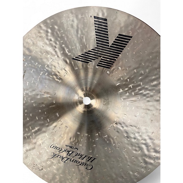 Used Zildjian 14in K Custom Dark Hi Hat Pair Cymbal