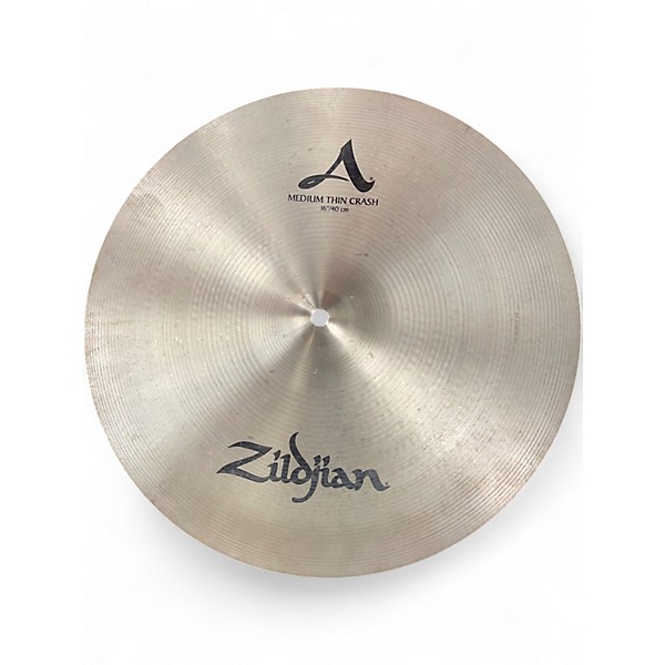 Used Zildjian 16in A Series Medium Thin Crash Cymbal