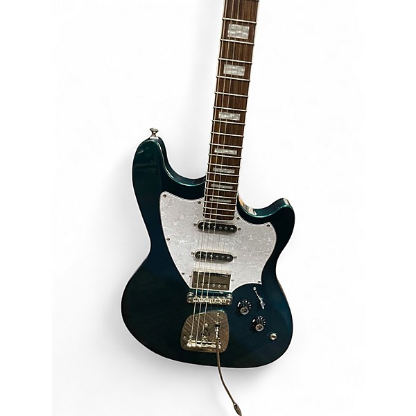 Used Guild surfliner deluxe Evergreen Metallic Solid Body Electric Guitar