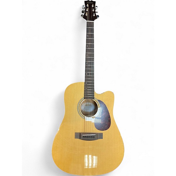 Used Mitchell t311ce Natural Acoustic Guitar