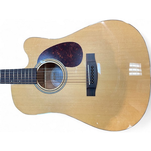 Used Mitchell t311ce Natural Acoustic Guitar