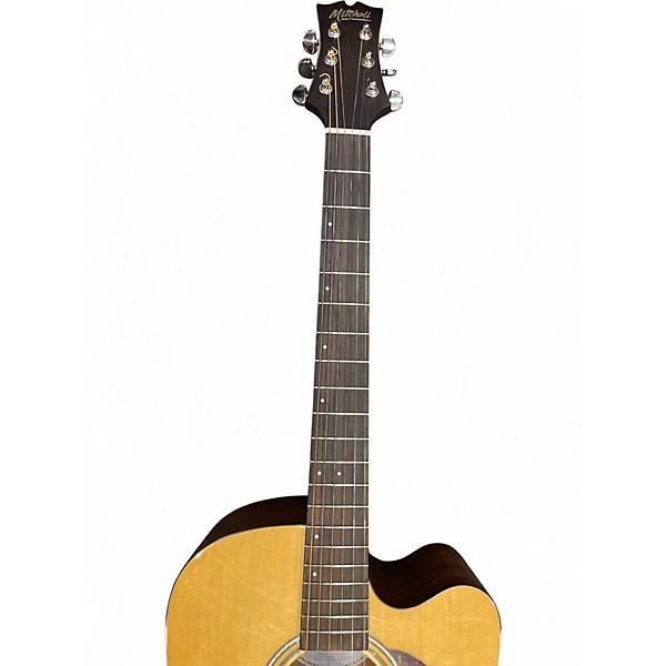 Used Mitchell t311ce Natural Acoustic Guitar