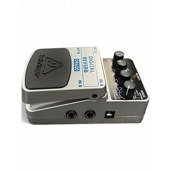 Used Behringer DR600 Digital Stereo Reverb Effect Pedal