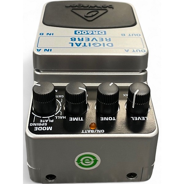 Used Behringer DR600 Digital Stereo Reverb Effect Pedal
