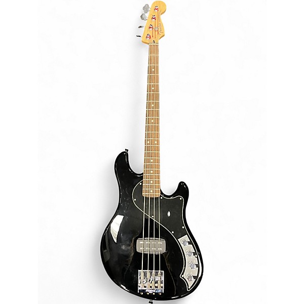Used 2015 Fender Deluxe Dimension Bass IV Black Electric Bass Guitar