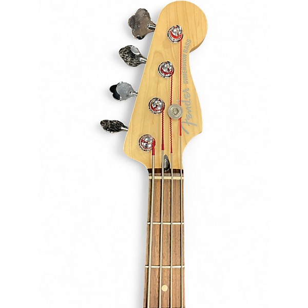 Used 2015 Fender Deluxe Dimension Bass IV Black Electric Bass Guitar