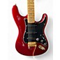 Used Bergen ST Candy Apple Red Solid Body Electric Guitar thumbnail