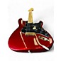 Used Bergen ST Candy Apple Red Solid Body Electric Guitar