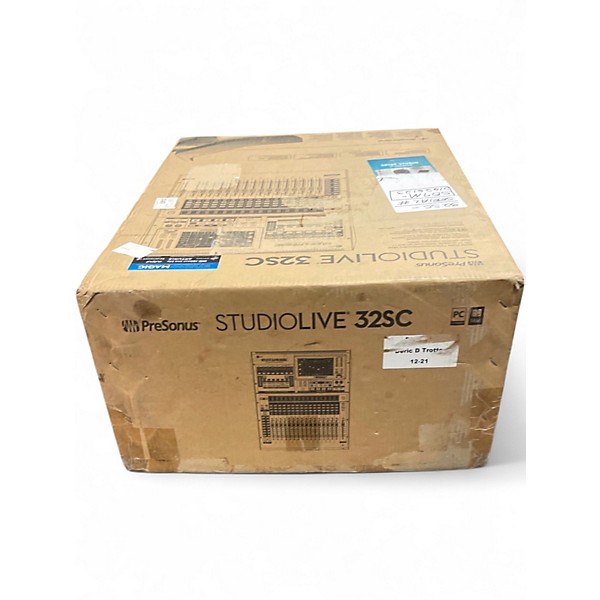 Used PreSonus STUDIO LIVE 32SC Line Mixer