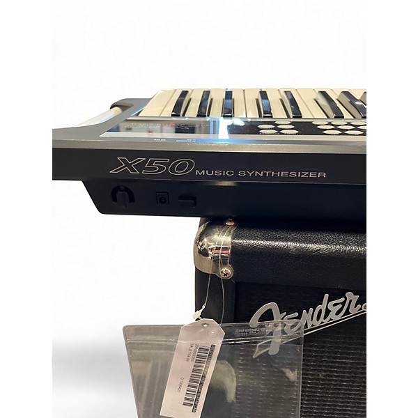 Used KORG X50 61 Key Synthesizer