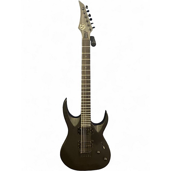 Used S By Solar AB4.6C Matte Black Solid Body Electric Guitar