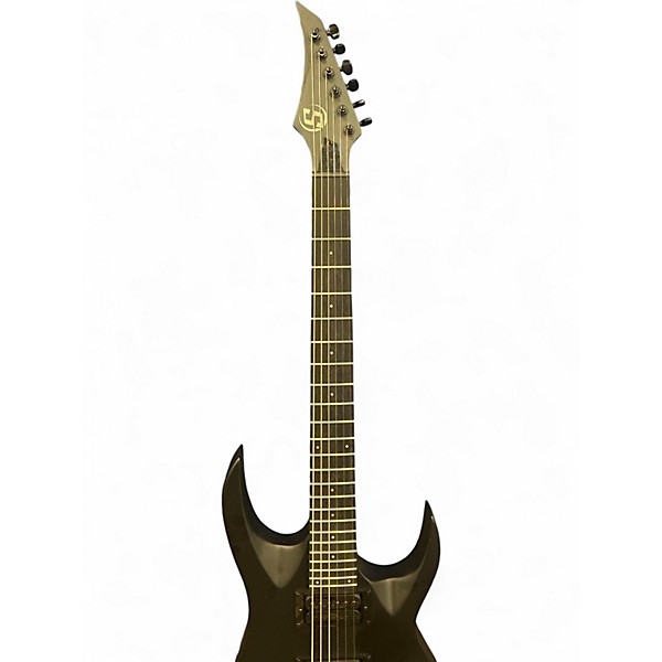 Used S By Solar AB4.6C Matte Black Solid Body Electric Guitar