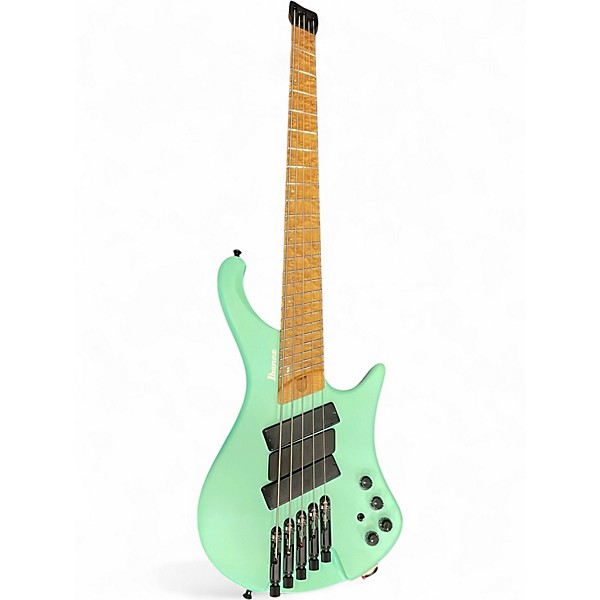 Used Ibanez EHB1005MS SEA FOAM GREEN Electric Bass Guitar