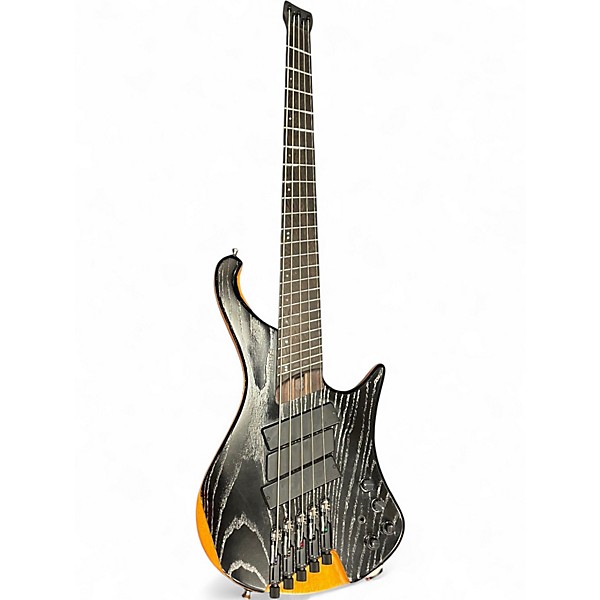 Used Ibanez EHB1135MS Black Electric Bass Guitar