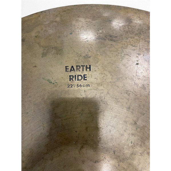 Used Zildjian 22in Earth Ride Cymbal